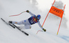 Dominik Paris of Italy skiing during men downhill race of the Audi FIS Alpine skiing World cup Kitzbuehel, Austria. Men downhill Hahnenkamm race of the Audi FIS Alpine skiing World cup season 2018-2019 was held Kitzbuehel, Austria, on Friday, 25th of January 2019.
