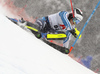 Jens Henttinen of Finland skiing during first run of men slalom race of the Audi FIS Alpine skiing World cup Kitzbuehel, Austria. Men slalom Hahnenkamm race of the Audi FIS Alpine skiing World cup season 2018-2019 was held Kitzbuehel, Austria, on Saturday, 26th of January 2019.
