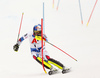 Alexis Pinturault of France skiing in the second run of men slalom race of the Audi FIS Alpine skiing World cup Kitzbuehel, Austria. Men slalom Hahnenkamm race of the Audi FIS Alpine skiing World cup season 2018-2019 was held Kitzbuehel, Austria, on Saturday, 26th of January 2019.
