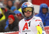 Alexis Pinturault of France reacts in finish of the second run of men slalom race of the Audi FIS Alpine skiing World cup Kitzbuehel, Austria. Men slalom Hahnenkamm race of the Audi FIS Alpine skiing World cup season 2018-2019 was held Kitzbuehel, Austria, on Saturday, 26th of January 2019.
