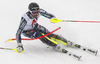 Andre Myhrer of Sweden skiing during first run of men slalom race of the Audi FIS Alpine skiing World cup Kitzbuehel, Austria. Men slalom Hahnenkamm race of the Audi FIS Alpine skiing World cup season 2018-2019 was held Kitzbuehel, Austria, on Saturday, 26th of January 2019.
