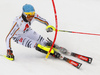 Felix Neureuther of Germany skiing during first run of men slalom race of the Audi FIS Alpine skiing World cup Kitzbuehel, Austria. Men slalom Hahnenkamm race of the Audi FIS Alpine skiing World cup season 2018-2019 was held Kitzbuehel, Austria, on Saturday, 26th of January 2019.
