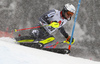 Jonathan Nordbotten of Norway skiing during first run of men slalom race of the Audi FIS Alpine skiing World cup Kitzbuehel, Austria. Men slalom Hahnenkamm race of the Audi FIS Alpine skiing World cup season 2018-2019 was held Kitzbuehel, Austria, on Saturday, 26th of January 2019.
