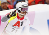 Albert Popov of Bulgaria reacts in finish of the second run of men slalom race of the Audi FIS Alpine skiing World cup Kitzbuehel, Austria. Men slalom Hahnenkamm race of the Audi FIS Alpine skiing World cup season 2018-2019 was held Kitzbuehel, Austria, on Saturday, 26th of January 2019.
