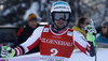 Fourth placed Vincent Kriechmayr of Austria reacts in finish of the super-g race of the Audi FIS Alpine skiing World cup Kitzbuehel, Austria. Men super-g Hahnenkamm race of the Audi FIS Alpine skiing World cup season 2018-2019 was held Kitzbuehel, Austria, on Sunday, 27th of January 2019.

