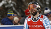 Andreas Romar of Finland reacts in finish of the super-g race of the Audi FIS Alpine skiing World cup Kitzbuehel, Austria. Men super-g Hahnenkamm race of the Audi FIS Alpine skiing World cup season 2018-2019 was held Kitzbuehel, Austria, on Sunday, 27th of January 2019.
