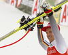 Winner Josef Ferstl of Germany celebrates his medal won in the super-g race of the Audi FIS Alpine skiing World cup Kitzbuehel, Austria. Men super-g Hahnenkamm race of the Audi FIS Alpine skiing World cup season 2018-2019 was held Kitzbuehel, Austria, on Sunday, 27th of January 2019.
