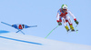 Thomas Tumler of Switzerland skiing during super-g race of the Audi FIS Alpine skiing World cup Kitzbuehel, Austria. Men super-g Hahnenkamm race of the Audi FIS Alpine skiing World cup season 2018-2019 was held Kitzbuehel, Austria, on Sunday, 27th of January 2019.
