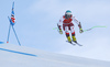 Vincent Kriechmayr of Austria skiing during super-g race of the Audi FIS Alpine skiing World cup Kitzbuehel, Austria. Men super-g Hahnenkamm race of the Audi FIS Alpine skiing World cup season 2018-2019 was held Kitzbuehel, Austria, on Sunday, 27th of January 2019.
