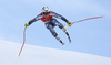 Aleksander Aamodt Kilde of Norway skiing during super-g race of the Audi FIS Alpine skiing World cup Kitzbuehel, Austria. Men super-g Hahnenkamm race of the Audi FIS Alpine skiing World cup season 2018-2019 was held Kitzbuehel, Austria, on Sunday, 27th of January 2019.
