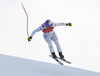 Dominik Paris of Italy skiing during super-g race of the Audi FIS Alpine skiing World cup Kitzbuehel, Austria. Men super-g Hahnenkamm race of the Audi FIS Alpine skiing World cup season 2018-2019 was held Kitzbuehel, Austria, on Sunday, 27th of January 2019.
