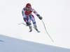 Blaise Giezendanner of France skiing during super-g race of the Audi FIS Alpine skiing World cup Kitzbuehel, Austria. Men super-g Hahnenkamm race of the Audi FIS Alpine skiing World cup season 2018-2019 was held Kitzbuehel, Austria, on Sunday, 27th of January 2019.
