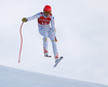 Christof Innerhofer of Italy skiing during super-g race of the Audi FIS Alpine skiing World cup Kitzbuehel, Austria. Men super-g Hahnenkamm race of the Audi FIS Alpine skiing World cup season 2018-2019 was held Kitzbuehel, Austria, on Sunday, 27th of January 2019.
