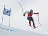 Thomas Biesemeyer of USA skiing during super-g race of the Audi FIS Alpine skiing World cup Kitzbuehel, Austria. Men super-g Hahnenkamm race of the Audi FIS Alpine skiing World cup season 2018-2019 was held Kitzbuehel, Austria, on Sunday, 27th of January 2019.
