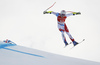 Marco Odermatt of SwitzerlandMarco Odermatt of Switzerland skiing during super-g race of the Audi FIS Alpine skiing World cup Kitzbuehel, Austria. Men super-g Hahnenkamm race of the Audi FIS Alpine skiing World cup season 2018-2019 was held Kitzbuehel, Austria, on Sunday, 27th of January 2019.
