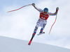 Manuel Schmid of Germany skiing during super-g race of the Audi FIS Alpine skiing World cup Kitzbuehel, Austria. Men super-g Hahnenkamm race of the Audi FIS Alpine skiing World cup season 2018-2019 was held Kitzbuehel, Austria, on Sunday, 27th of January 2019.
