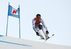 Andreas Romar of Finland skiing during super-g race of the Audi FIS Alpine skiing World cup Kitzbuehel, Austria. Men super-g Hahnenkamm race of the Audi FIS Alpine skiing World cup season 2018-2019 was held Kitzbuehel, Austria, on Sunday, 27th of January 2019.
