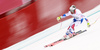 Maxence Muzaton of France skiing during second training for the downhill race of the Audi FIS Alpine skiing World cup Garmisch-Partenkirchen, Germany. Second training for the downhill men race of the Audi FIS Alpine skiing World cup season 2018-2019 was held on Kandahar course in Garmisch-Partenkirchen, Germany, on Friday, 1st of February 2019.
