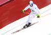 Dominik Paris of Italy skiing during second training for the downhill race of the Audi FIS Alpine skiing World cup Garmisch-Partenkirchen, Germany. Second training for the downhill men race of the Audi FIS Alpine skiing World cup season 2018-2019 was held on Kandahar course in Garmisch-Partenkirchen, Germany, on Friday, 1st of February 2019.
