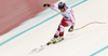 Matthias Mayer of Austria skiing during second training for the downhill race of the Audi FIS Alpine skiing World cup Garmisch-Partenkirchen, Germany. Second training for the downhill men race of the Audi FIS Alpine skiing World cup season 2018-2019 was held on Kandahar course in Garmisch-Partenkirchen, Germany, on Friday, 1st of February 2019.
