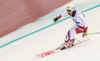 Carlo Janka of Switzerland skiing during second training for the downhill race of the Audi FIS Alpine skiing World cup Garmisch-Partenkirchen, Germany. Second training for the downhill men race of the Audi FIS Alpine skiing World cup season 2018-2019 was held on Kandahar course in Garmisch-Partenkirchen, Germany, on Friday, 1st of February 2019.
