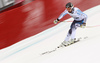 Andreas Romar of Finland skiing during second training for the downhill race of the Audi FIS Alpine skiing World cup Garmisch-Partenkirchen, Germany. Second training for the downhill men race of the Audi FIS Alpine skiing World cup season 2018-2019 was held on Kandahar course in Garmisch-Partenkirchen, Germany, on Friday, 1st of February 2019.
