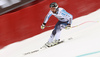 Andreas Romar of Finland skiing during second training for the downhill race of the Audi FIS Alpine skiing World cup Garmisch-Partenkirchen, Germany. Second training for the downhill men race of the Audi FIS Alpine skiing World cup season 2018-2019 was held on Kandahar course in Garmisch-Partenkirchen, Germany, on Friday, 1st of February 2019.
