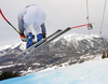 Manuel Schmid of Germany skiing during second training for the downhill race of the Audi FIS Alpine skiing World cup Garmisch-Partenkirchen, Germany. Second training for the downhill men race of the Audi FIS Alpine skiing World cup season 2018-2019 was held on Kandahar course in Garmisch-Partenkirchen, Germany, on Friday, 1st of February 2019.
