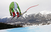 Klemen Kosi of Slovenia skiing during second training for the downhill race of the Audi FIS Alpine skiing World cup Garmisch-Partenkirchen, Germany. Second training for the downhill men race of the Audi FIS Alpine skiing World cup season 2018-2019 was held on Kandahar course in Garmisch-Partenkirchen, Germany, on Friday, 1st of February 2019.
