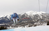 Andreas Romar of Finland skiing during second training for the downhill race of the Audi FIS Alpine skiing World cup Garmisch-Partenkirchen, Germany. Second training for the downhill men race of the Audi FIS Alpine skiing World cup season 2018-2019 was held on Kandahar course in Garmisch-Partenkirchen, Germany, on Friday, 1st of February 2019.
