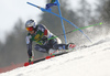 Henrik Kristoffersen of Norway skiing during the first run of the men giant slalom race of the Audi FIS Alpine skiing World cup in Kranjska Gora, Slovenia. Men giant slalom race of the Audi FIS Alpine skiing World cup season 2018-2019 was held on Podkoren course in Kranjska Gora, Slovenia, on Saturday, 9th of March 2019.
