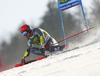 Leif Kristian Nestvold-Haugen of Norway skiing during the first run of the men giant slalom race of the Audi FIS Alpine skiing World cup in Kranjska Gora, Slovenia. Men giant slalom race of the Audi FIS Alpine skiing World cup season 2018-2019 was held on Podkoren course in Kranjska Gora, Slovenia, on Saturday, 9th of March 2019.
