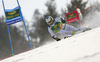 Manfred Moelgg of Italy skiing during the first run of the men giant slalom race of the Audi FIS Alpine skiing World cup in Kranjska Gora, Slovenia. Men giant slalom race of the Audi FIS Alpine skiing World cup season 2018-2019 was held on Podkoren course in Kranjska Gora, Slovenia, on Saturday, 9th of March 2019.
