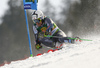 Rasmus Windingstad of Norway skiing during the first run of the men giant slalom race of the Audi FIS Alpine skiing World cup in Kranjska Gora, Slovenia. Men giant slalom race of the Audi FIS Alpine skiing World cup season 2018-2019 was held on Podkoren course in Kranjska Gora, Slovenia, on Saturday, 9th of March 2019.
