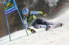 Arttu Niemela of Finland skiing during the first run of the men giant slalom race of the Audi FIS Alpine skiing World cup in Kranjska Gora, Slovenia. Men giant slalom race of the Audi FIS Alpine skiing World cup season 2018-2019 was held on Podkoren course in Kranjska Gora, Slovenia, on Saturday, 9th of March 2019.
