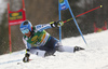 Samu Torsti of Finland skiing during the first run of the men giant slalom race of the Audi FIS Alpine skiing World cup in Kranjska Gora, Slovenia. Men giant slalom race of the Audi FIS Alpine skiing World cup season 2018-2019 was held on Podkoren course in Kranjska Gora, Slovenia, on Saturday, 9th of March 2019.
