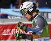 Rasmus Windingstad of Norway reacts in finish of the second run of the men giant slalom race of the Audi FIS Alpine skiing World cup in Kranjska Gora, Slovenia. Men giant slalom race of the Audi FIS Alpine skiing World cup season 2018-2019 was held on Podkoren course in Kranjska Gora, Slovenia, on Saturday, 9th of March 2019.
