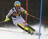 Felix Neureuther of Germany skiing during the first run of the men slalom race of the Audi FIS Alpine skiing World cup in Kranjska Gora, Slovenia. Men slalom race of the Audi FIS Alpine skiing World cup season 2018-2019 was held on Podkoren course in Kranjska Gora, Slovenia, on Sunday, 10th of March 2019.
