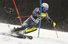 Jonathan Nordbotten of Norway skiing during the first run of the men slalom race of the Audi FIS Alpine skiing World cup in Kranjska Gora, Slovenia. Men slalom race of the Audi FIS Alpine skiing World cup season 2018-2019 was held on Podkoren course in Kranjska Gora, Slovenia, on Sunday, 10th of March 2019.
