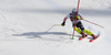 Filip Zubcic of Croatia reacts in finish of the second run of the men slalom race of the Audi FIS Alpine skiing World cup in Kranjska Gora, Slovenia. Men slalom race of the Audi FIS Alpine skiing World cup season 2018-2019 was held on Podkoren course in Kranjska Gora, Slovenia, on Sunday, 10th of March 2019.
