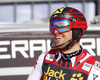 Marcel Hirscher of Austria reacts in finish of the second run of the men slalom race of the Audi FIS Alpine skiing World cup in Kranjska Gora, Slovenia. Men slalom race of the Audi FIS Alpine skiing World cup season 2018-2019 was held on Podkoren course in Kranjska Gora, Slovenia, on Sunday, 10th of March 2019.
