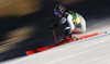 Asa Ando of Japan skiing during the first run of the women giant slalom race of the Audi FIS Alpine skiing World cup in Soelden, Austria. First race of women Audi FIS Alpine skiing World cup season 2019-2020, women giant slalom, was held on Rettenbach glacier above Soelden, Austria, on Saturday, 26th of October 2019.
