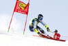 Riikka Honkanen of Finland skiing during the first run of the women giant slalom race of the Audi FIS Alpine skiing World cup in Soelden, Austria. First race of women Audi FIS Alpine skiing World cup season 2019-2020, women giant slalom, was held on Rettenbach glacier above Soelden, Austria, on Saturday, 26th of October 2019.
