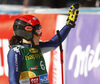 Fifth placed Federica Brignone of Italy reacts in finish of the second run of the women giant slalom race of the Audi FIS Alpine skiing World cup in Soelden, Austria. First race of women Audi FIS Alpine skiing World cup season 2019-2020, women giant slalom, was held on Rettenbach glacier above Soelden, Austria, on Saturday, 26th of October 2019.
