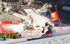 Lara Gut-Behrami of Switzerland skiing during the first run of the women giant slalom race of the Audi FIS Alpine skiing World cup in Soelden, Austria. First race of women Audi FIS Alpine skiing World cup season 2019-2020, women giant slalom, was held on Rettenbach glacier above Soelden, Austria, on Saturday, 26th of October 2019.
