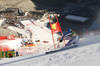 Francesca Marsaglia of Italy skiing during the first run of the women giant slalom race of the Audi FIS Alpine skiing World cup in Soelden, Austria. First race of women Audi FIS Alpine skiing World cup season 2019-2020, women giant slalom, was held on Rettenbach glacier above Soelden, Austria, on Saturday, 26th of October 2019.
