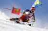 Erik Read of Canada skiing during the first run of the men giant slalom race of the Audi FIS Alpine skiing World cup in Soelden, Austria. First race of men Audi FIS Alpine skiing World cup season 2019-2020, men giant slalom, was held on Rettenbach glacier above Soelden, Austria, on Sunday, 27th of October 2019.
