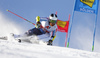 Samu Torsti of Finland skiing during the first run of the men giant slalom race of the Audi FIS Alpine skiing World cup in Soelden, Austria. First race of men Audi FIS Alpine skiing World cup season 2019-2020, men giant slalom, was held on Rettenbach glacier above Soelden, Austria, on Sunday, 27th of October 2019.
