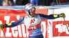 Luca De Aliprandini of Italy reacts in finish of the second run of the men giant slalom race of the Audi FIS Alpine skiing World cup in Soelden, Austria. First race of men Audi FIS Alpine skiing World cup season 2019-2020, men giant slalom, was held on Rettenbach glacier above Soelden, Austria, on Sunday, 27th of October 2019.
