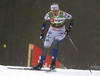 Maja Dahlqvist of Sweden skiing during qualifications in women sprint race of FIS Cross country skiing World Cup in Planica, Slovenia. Qualifications for women sprint finals of FIS Cross country skiing World Cup in Planica, Slovenia were held on Saturday, 21st of December 2019 in Planica, Slovenia.
